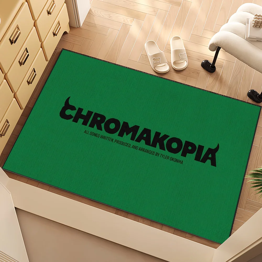 Hot RapperT-Tyler، سجادة صغيرة C-Creator لتزيين غرفة نوم المنزل والمطبخ والحمام، سجادة فائقة الامتصاص للقدم غير قابلة للانزلاق #2