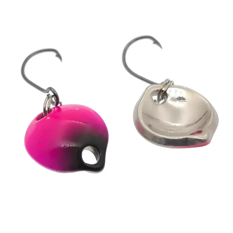 Mini Cuchara Spinnerbait OUTKIT – Cebo Duro Multicolor Señuelo Pesca - imagen 4