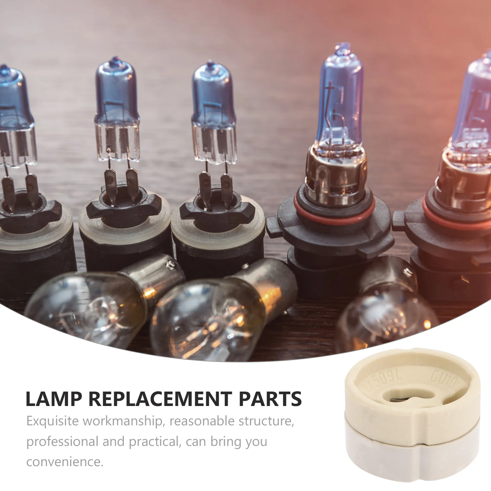 2pcs Lamp Socket Ceramic Light Holder With Bracket For Diy Lighting Projects Bulb Socket Lamp Replacement Parts Ceiling