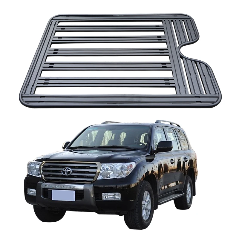

Aluminum Alloy Car Roof Cargo Luggage Rack Baskets for Land Cruiser 100 2000-2007
