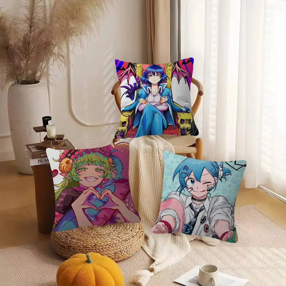 Anime Welcome To Demon School! Iruma-kun For Print Peripheral Pillow Case Cushion Cover Home Decor Birthday Gift Pillowcover