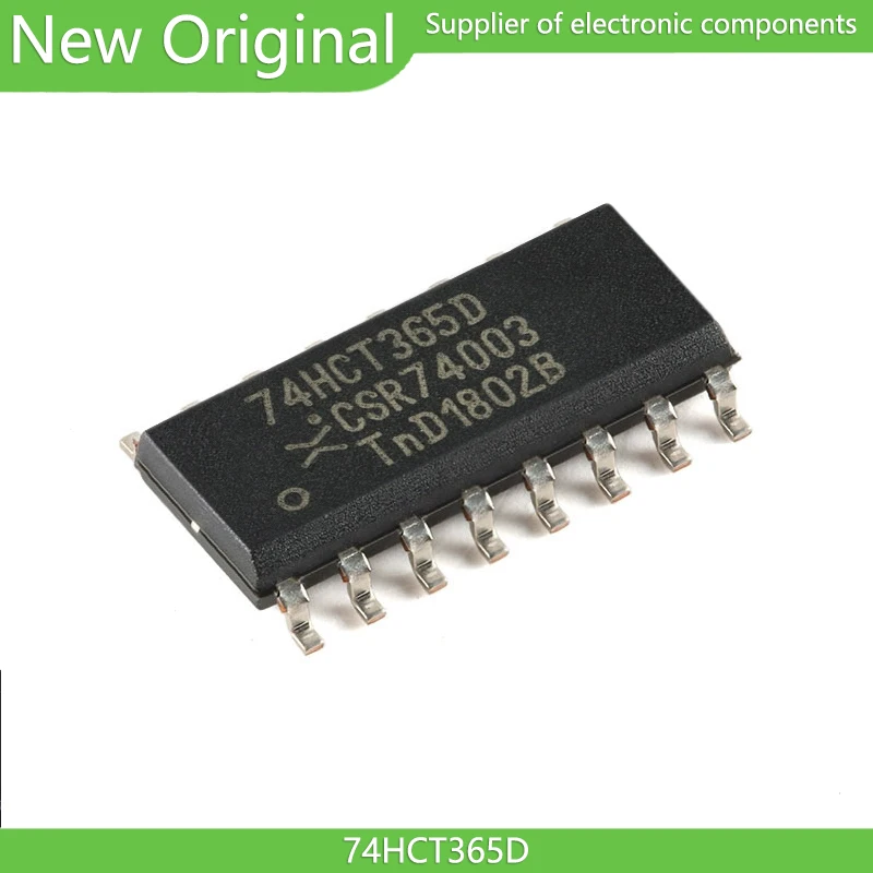 

(10PCS) 74HCT365D 74HCT365D,653 74HCT365 SOP16 Buffer/Driver/transceiver 100% New and original
