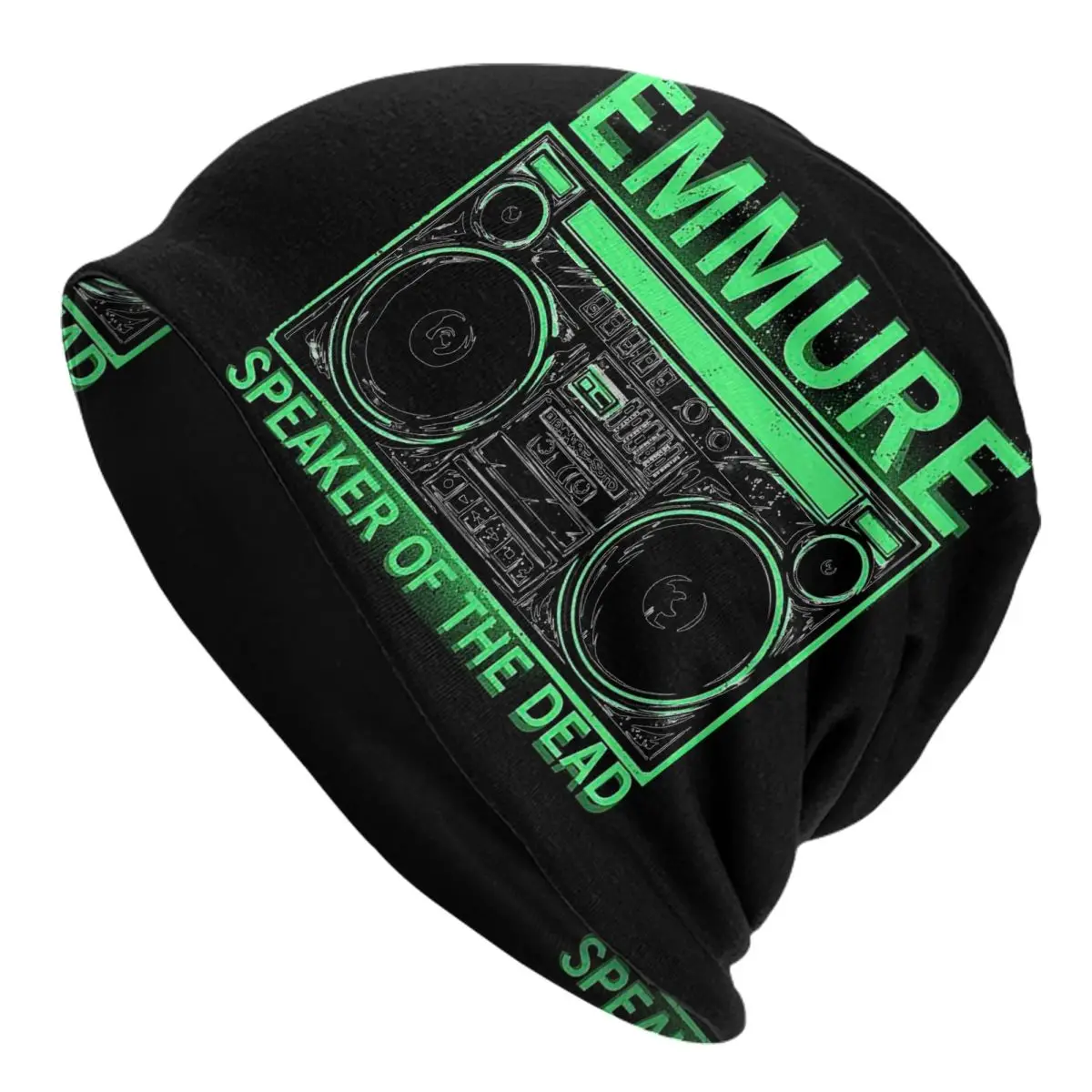 

Emmure Speaker Of The Dead Men Women Adult Beanies Caps Knitted Bonnet Hat Warm Fashion Autumn Winter Outdoor Skullies Hats
