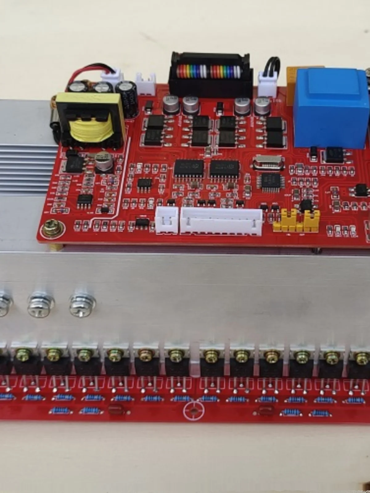 32 tube small tube 12V to 48V sine wave power frequency inverter motherboard PCB circuit board