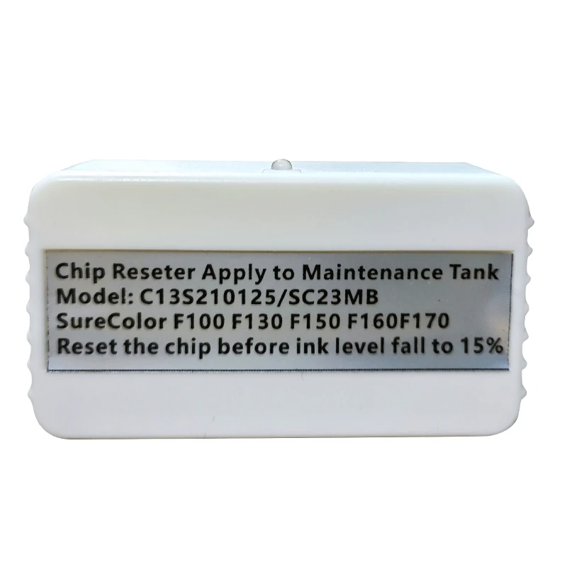 SC23MB S210125 Maintenance Tank chip Resetter for Epson SC-F100 SC-F130 SC-F160 SC-F170 F150 F100 F130 F160 F170 Waste Ink box