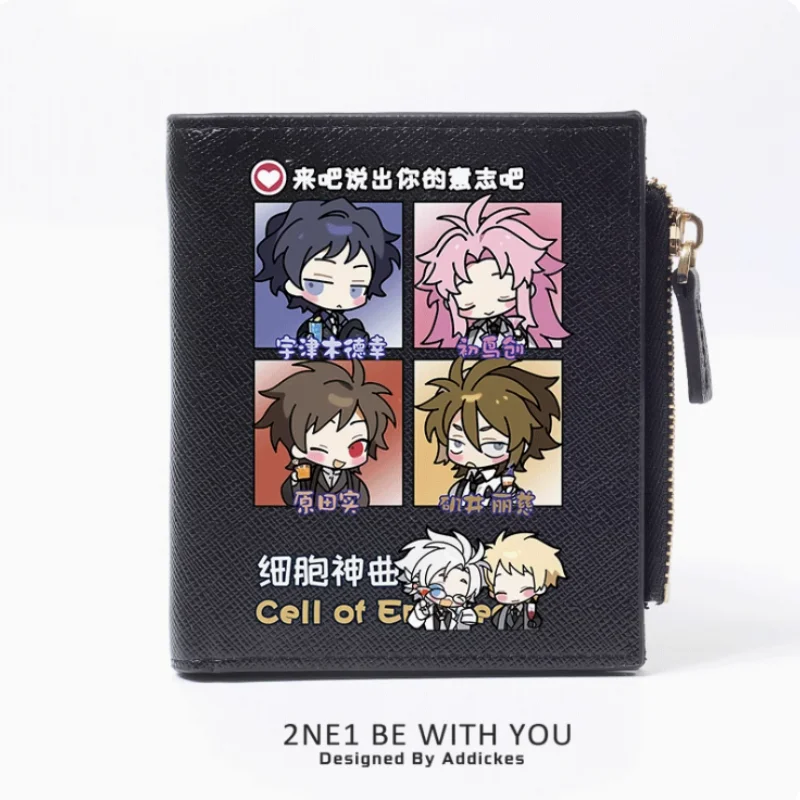 Anime Cell of Empireo Zipper Wallet Fold Bag Multi Card  Coin Pocket Holder Fashion Kids Wallets Gift