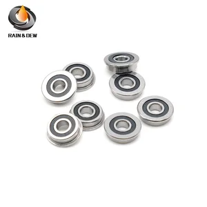 10 Stücke mit F695 2RS 5*13*4mm ABEC-7 Flansches Miniatur F695 RS F695RS Kugellager für Voron 8 Hauptverkäufe mit Flansch - №4