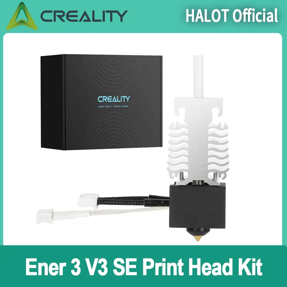 

Комплект печатающей головки Creality Ender-3 V3 SE, шланг нагревателя, высокотемпературный нагревательный блок для печати, комплект для 3D-принтера Ender 3 V3 SE