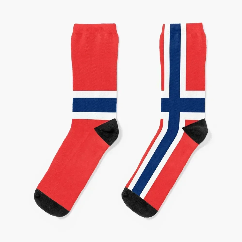 

Norway Flag Socks snow christmas gifts Socks Man Women's