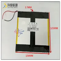 3.7V 8000mAH SD 37125130 Polymer lithium ion / Li-ion battery for Universal Li-ion battery for tablet pc 8 inch 9 inch 10 inch