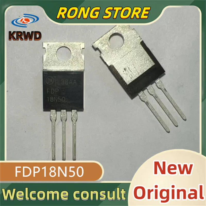

(5PCS) FDP18N50 New and Original Chip IC FDP18N50 FDP 18N50 18A/500V TO-220