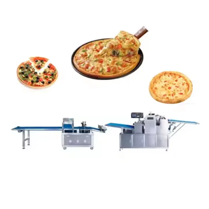 High Efficiency Automatic Pizza Production Line Pizza Production Pizza Machine Pizze Making Machine