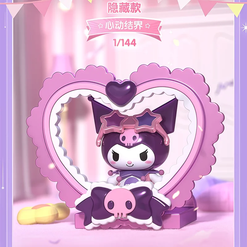 BLOKEES Sanrio Kuromi Anime Action Figur Modell Blind Box Magnetische Anziehung Spielzeug Figur Desktop Dekoration Weihnachten Geschenke – Detail 7