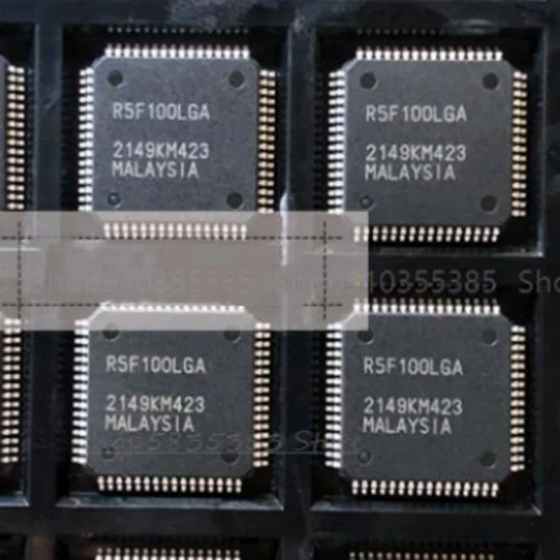 2-10pcs New R5F100LGA QFP-64 16-bit microcontroller embedded processor