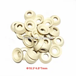 100pcs GDI Fuel Injector Rubber Seal 18.5*4.8*7mm for Volvo Penta Injector #23978742- 12671639