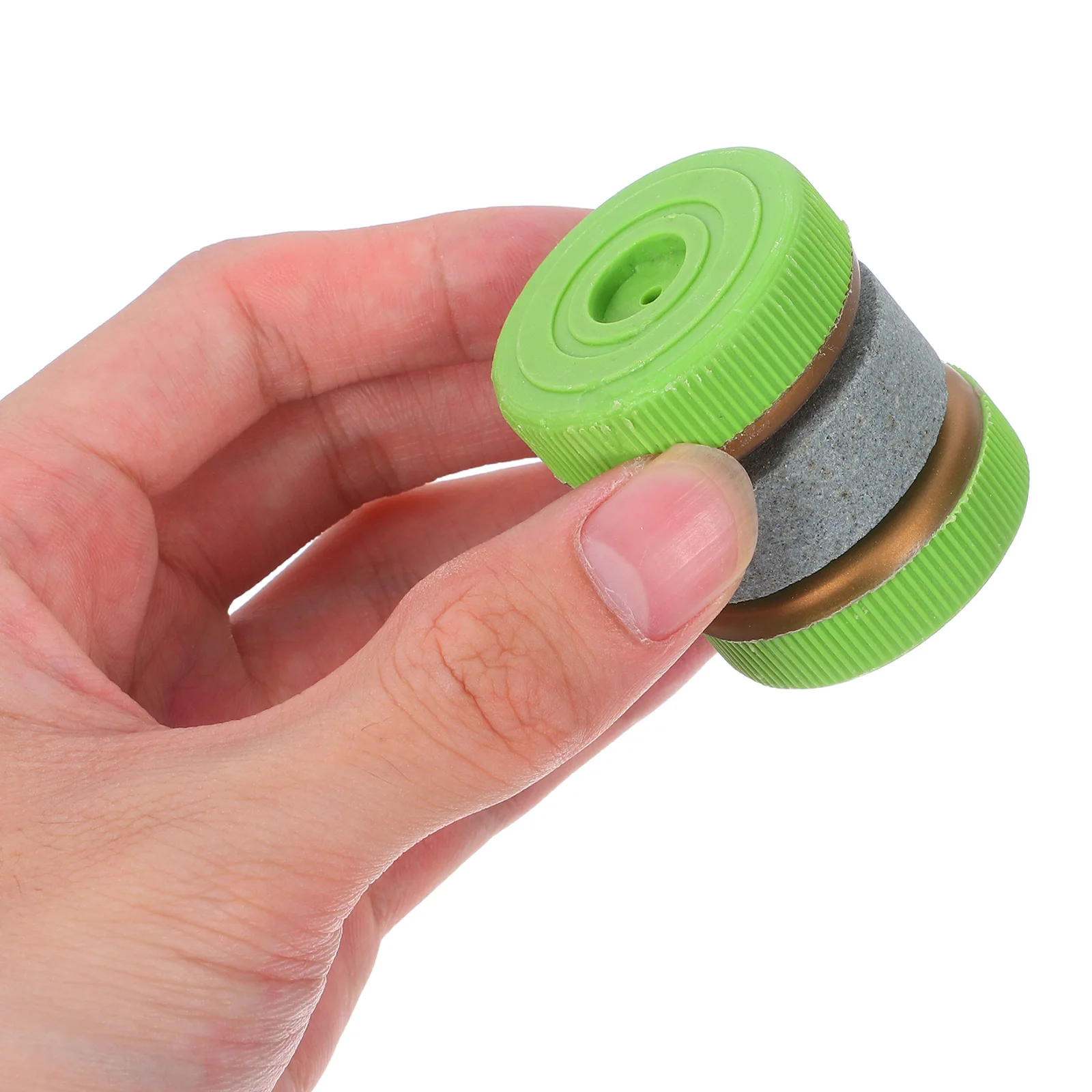 

Polishing Round Sharpener Whetstone Knife Ice Cream Sharpening Household Multi-purpose Handheld