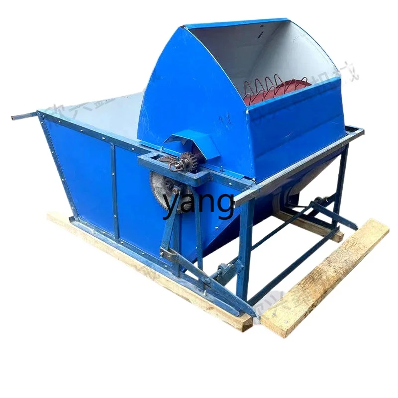 YJQ foot-operated threshing machine manual threshing simple rice harvester lightweight semi-automatic agricultural