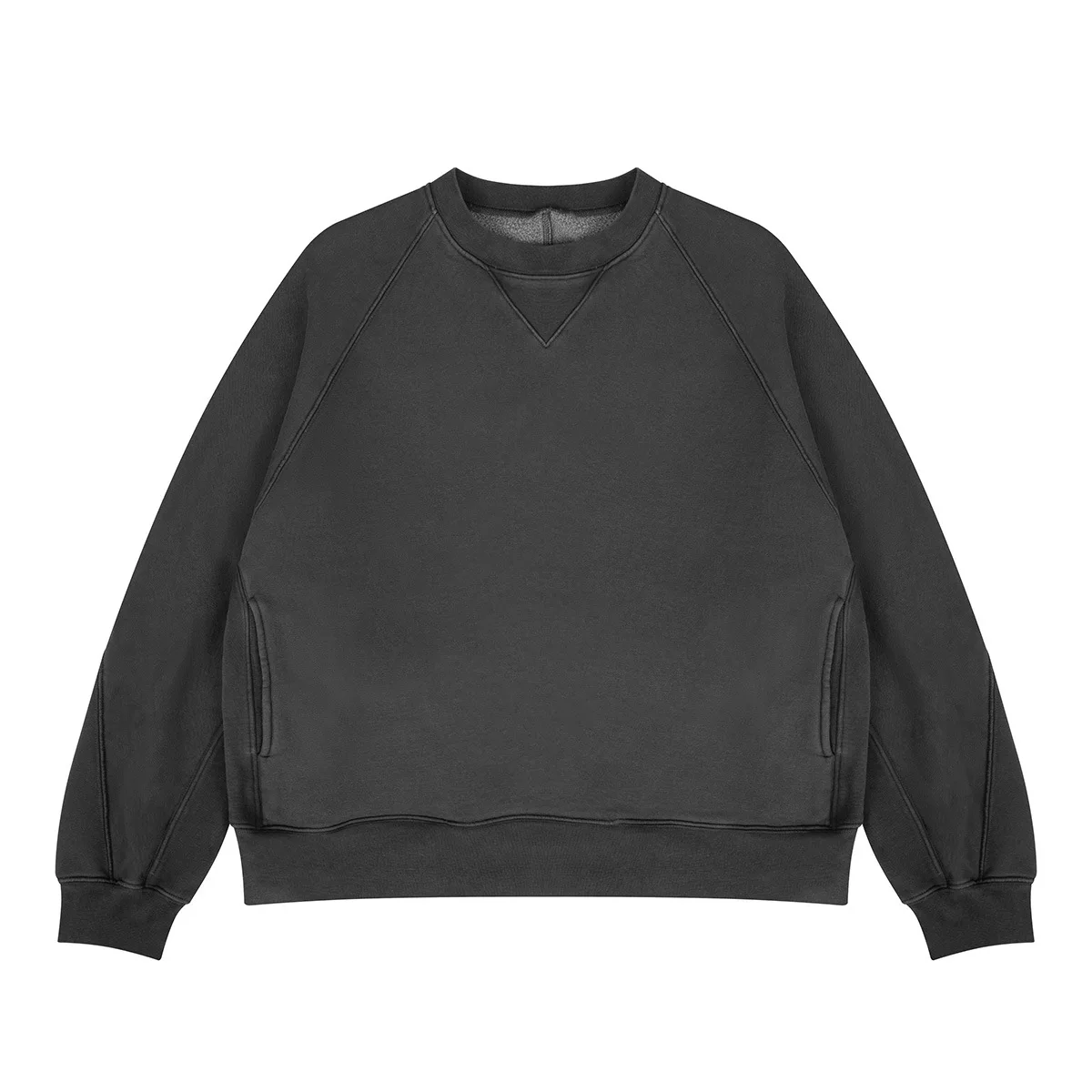 سترة كشمير جديدة بياقة دائرية لخريف وشتاء 2025