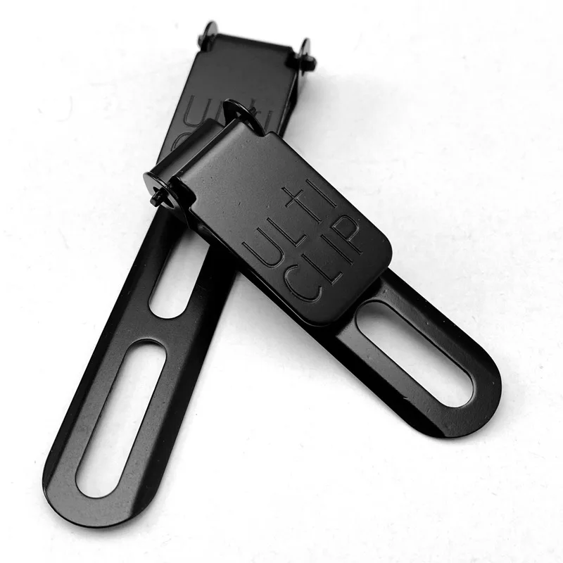 DIY Hip Clip Material Ulticlip Knife Sheath Hip Clamp K Sheath Kydex Gun Holster Stainless Steel Hip Clip