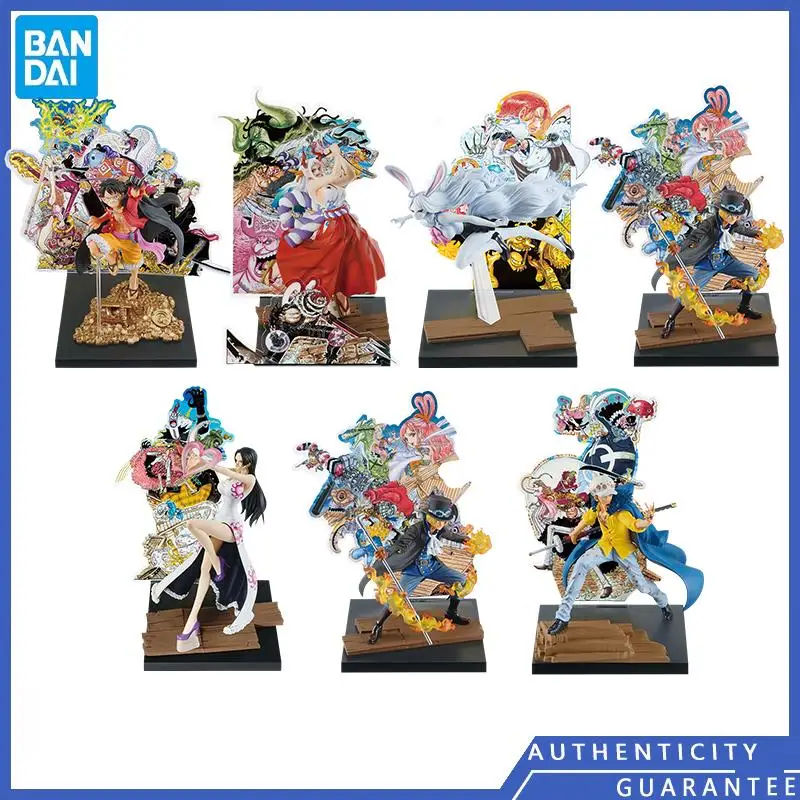 [In stock] Bandai BANPRESTO Ichiban KUJI ONE PIECE WT100 Luffy Sabo Yamato Hancock Law ACE Anime Cartoon Model Toy