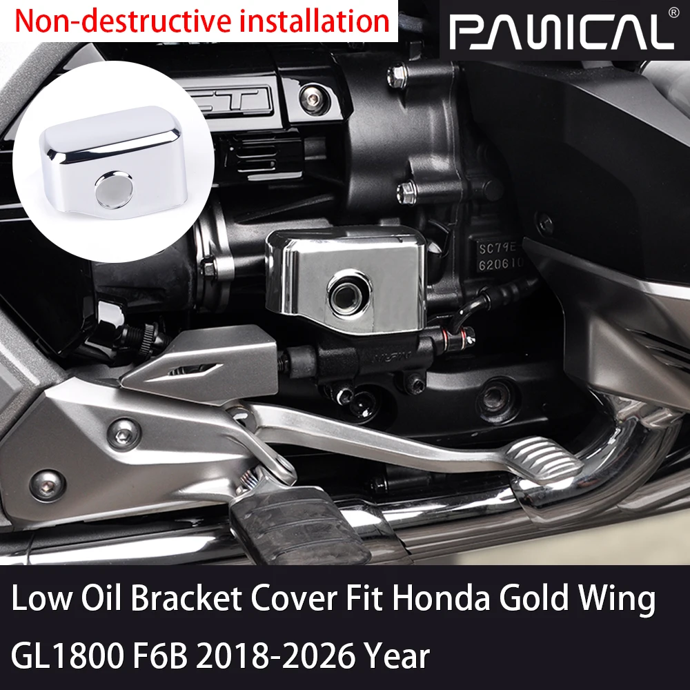For Honda Gold Wing GL 1800 GL1800 F6B 2018- 2026 Motorcycle Side Fairing Covers Decorative Trims Chrome Accessories