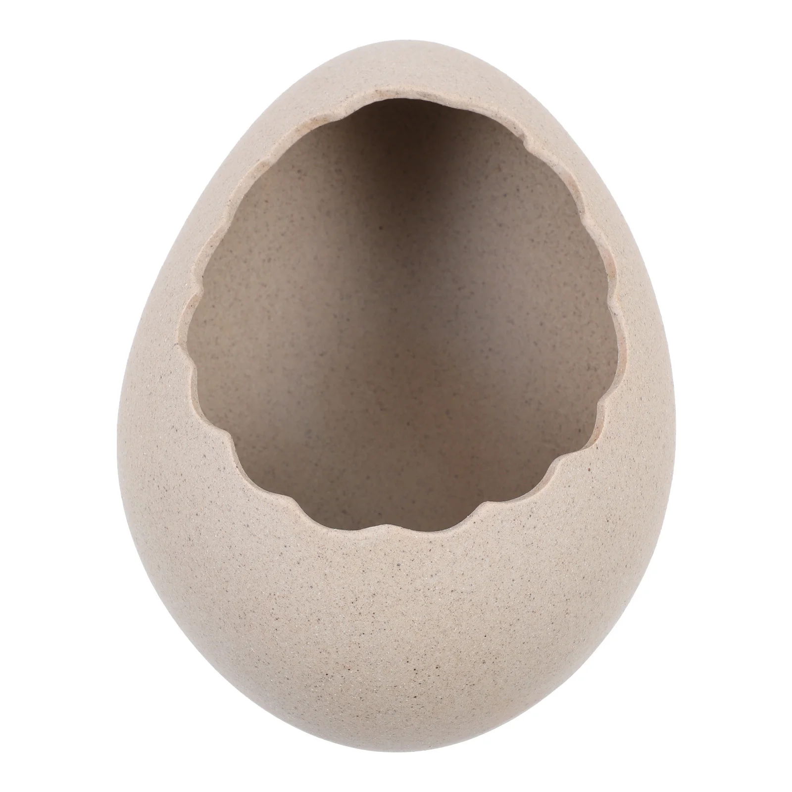 

Egg Shell Shaped Bowl Premium Ceramic Dessert Holder Creative Flower Vase Non Skid Design Artistic Home Decor Gift Choice