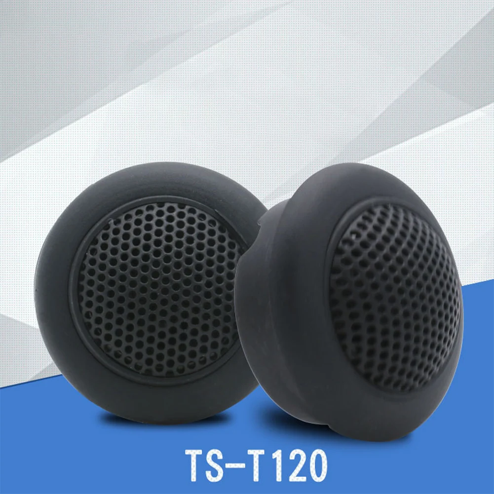 Affordable Black 10W Universal Car Audio Horns Vehicle Tweeter 89db TS-T120 Ceramic Buzzer General Purpose for Vehicle Tweeter