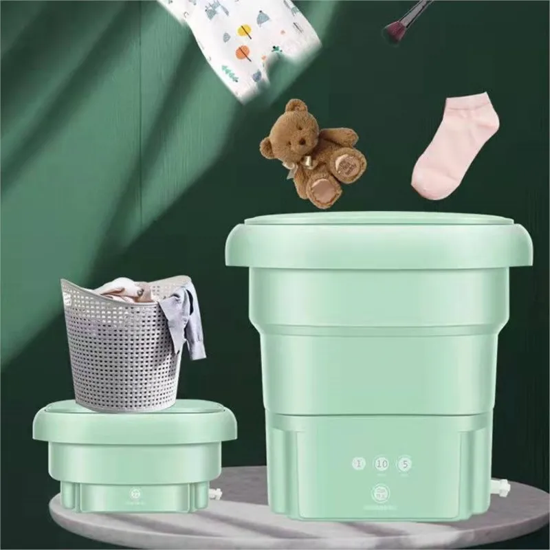 portable-folding-washing-machine-bucket-semi-automatic-washing-underwear-panties-socks-baby-clothes-dehydration-one