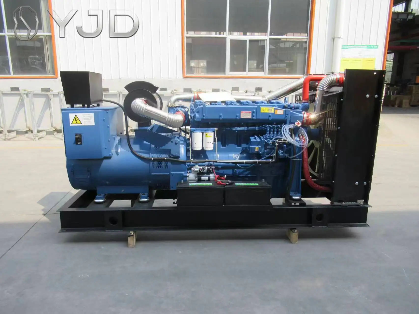 Open-Type Diesel Engine Power Generation Set with ATS 50/60Hz Frequency Open Frame