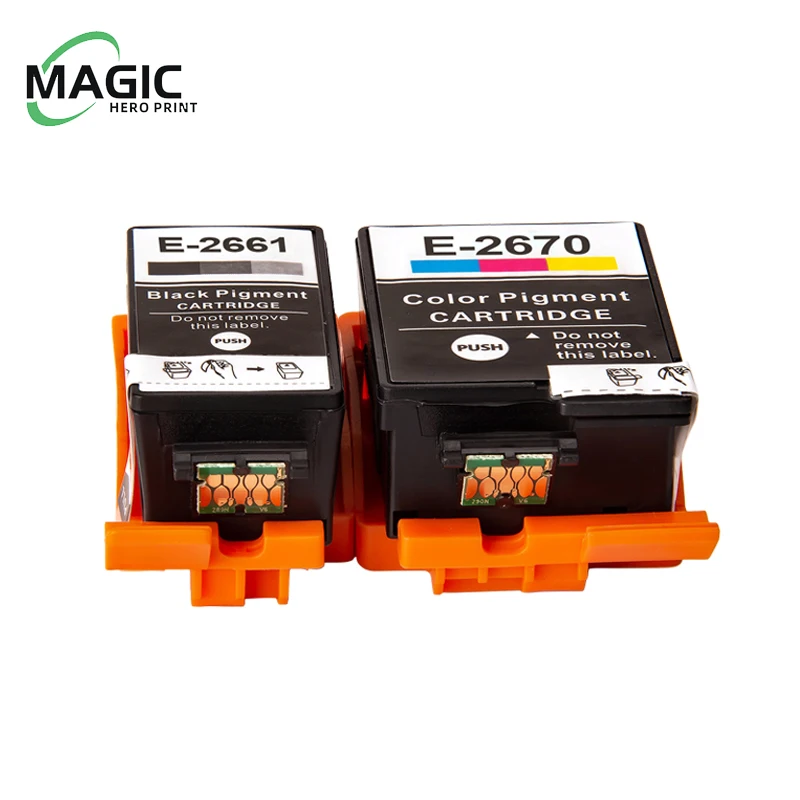 Imagem -03 - Cartucho de Tinta para Epson 2661 2670 Workforce Wf100w 100w Impressora a Jato Tinta Wf100w Novo T2661 T2670