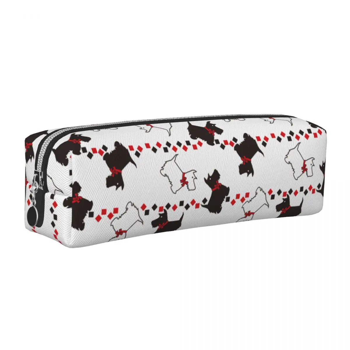 Пеналы для собак Scottie, подарок для животных, любителей собак, сумка для ручек, студенческие большие школьные косметические пеналы для хранения