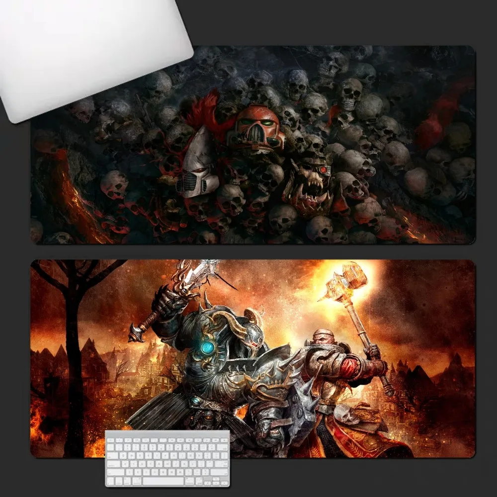 W-WarhammerS Mousepad INS Tide Large Office Computer Desk Mat Table Keyboard Big Mouse Pad Laptop Cushion Girls Bedroom