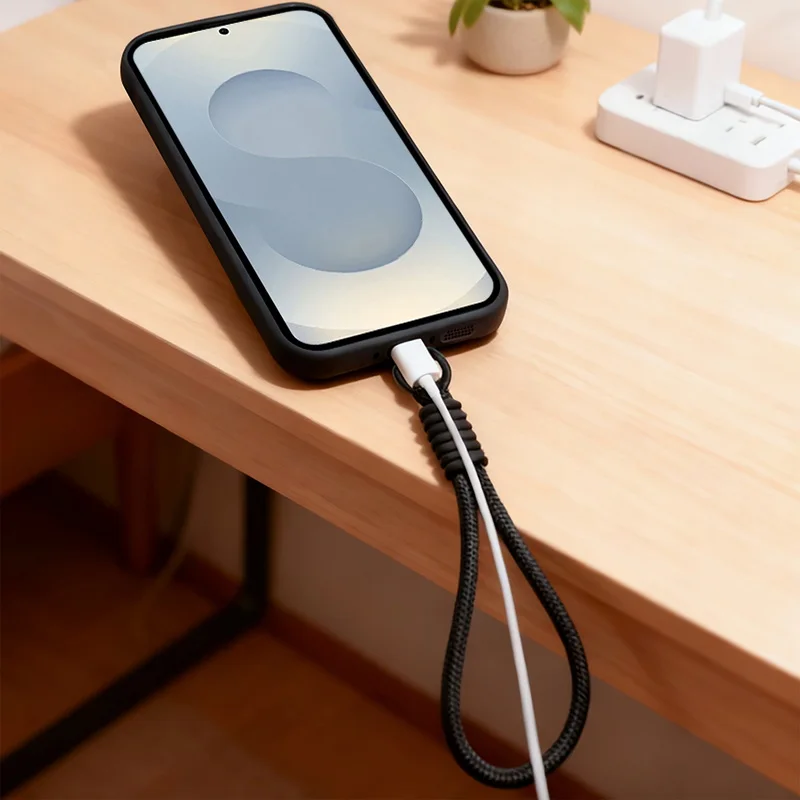 سانتا كلوز نمط الحال بالنسبة لسامسونج غالاكسي A56 A17 A16 A55 A15 A25 A26 5G S25 Edge S23 S24 Ultra S24 S25 FE الحبل غطاء من البولي يوريثان