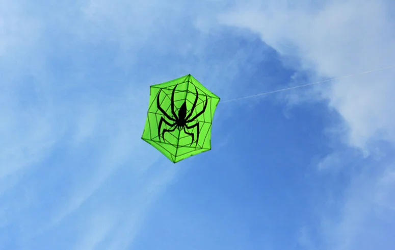 จัดส่งฟรี Spider Kite บินสําหรับผู้ใหญ่ Kites โรงงาน Professional Kites สายของเล่นกลางแจ้งร่มชูชีพ Kites หกเหลี่ยม Kites