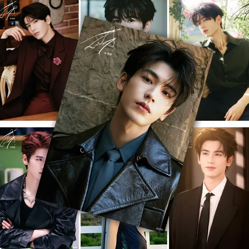 Zhang Linghe's surrounding poster wallpaper, A4 size, for wall decoration view 2