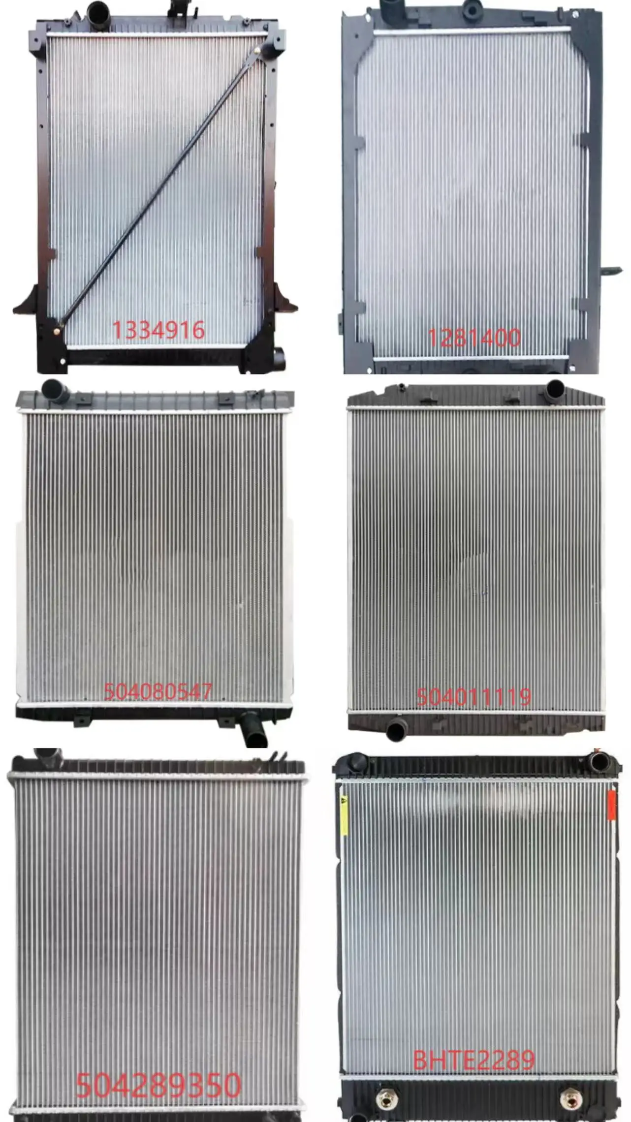 81061016480، 11078079، CR 861 000P، 8MK 376 722-401 مشعاع الشاحنة لـ MAN LION S COACH #4