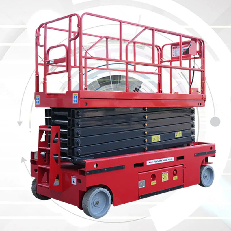 China Manufacturer Sale Best Selling Hydraulic Electric Scissor Lifts Tricycle Motorcycle With Scissor Lifting Platform