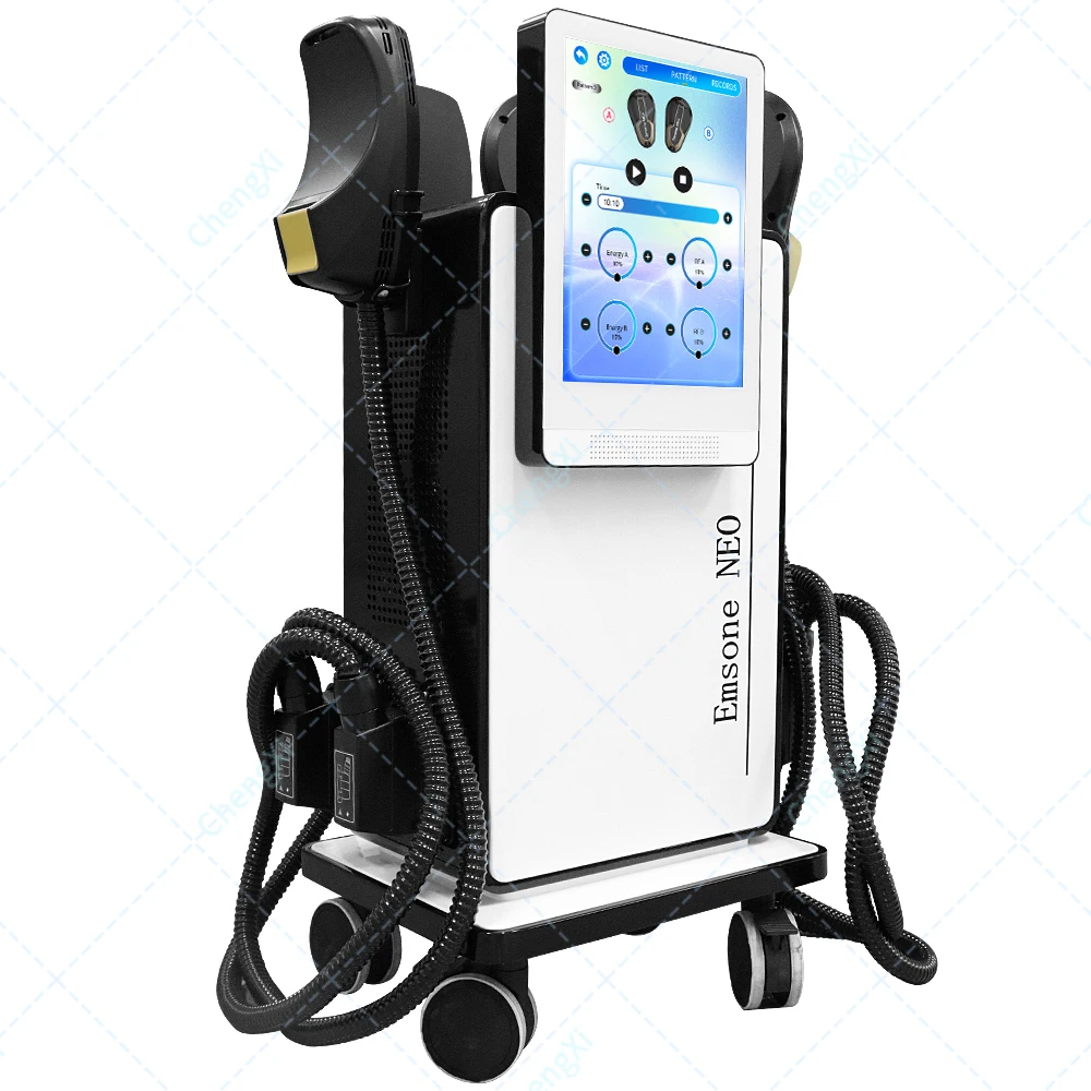 Powerful 6500W EMS Body Slimming Machine EMSone NEO 4 Working Handles Muscle Builder Fat Loss Device For Salon