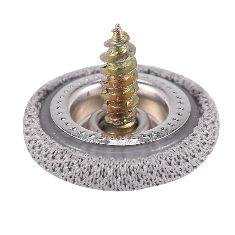 

90 шт., крепежный винт для ткани на потолке автомобиля, фиксированная пряжка на крышу автомобиля, заклепки, фиксатор, кнопка для ремонта автомобильной потолка, серый-ABQU