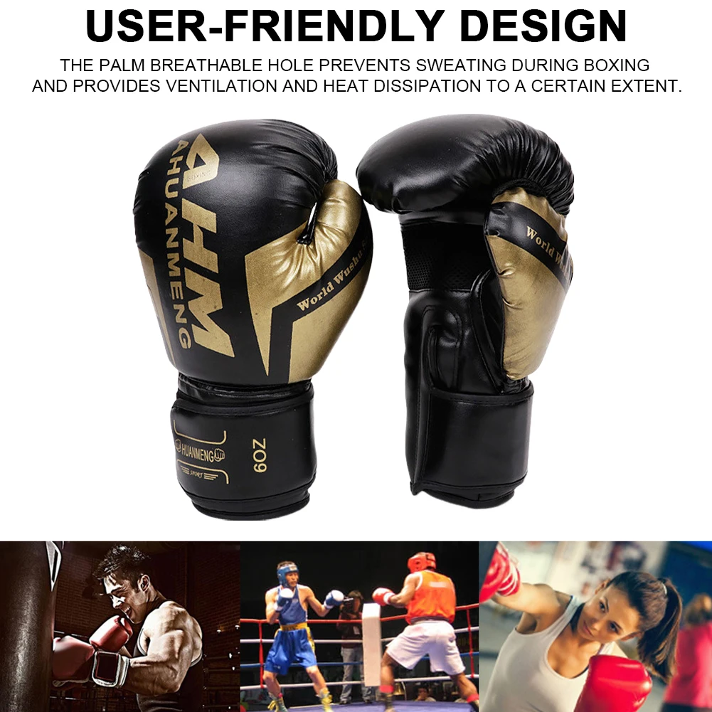 DUELTIGER Universal Thick Boxing Gloves 6 8 10 12 14oz for MMA Adult Men Women Sanda Muay Thai Leather Sandbags Training Glove