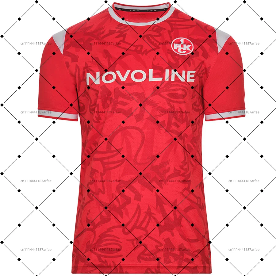 2026-27 1.FCK Home and Away T-Shirt with 3D Digital Print, Comfortable and Breathable Sports Casual Top
