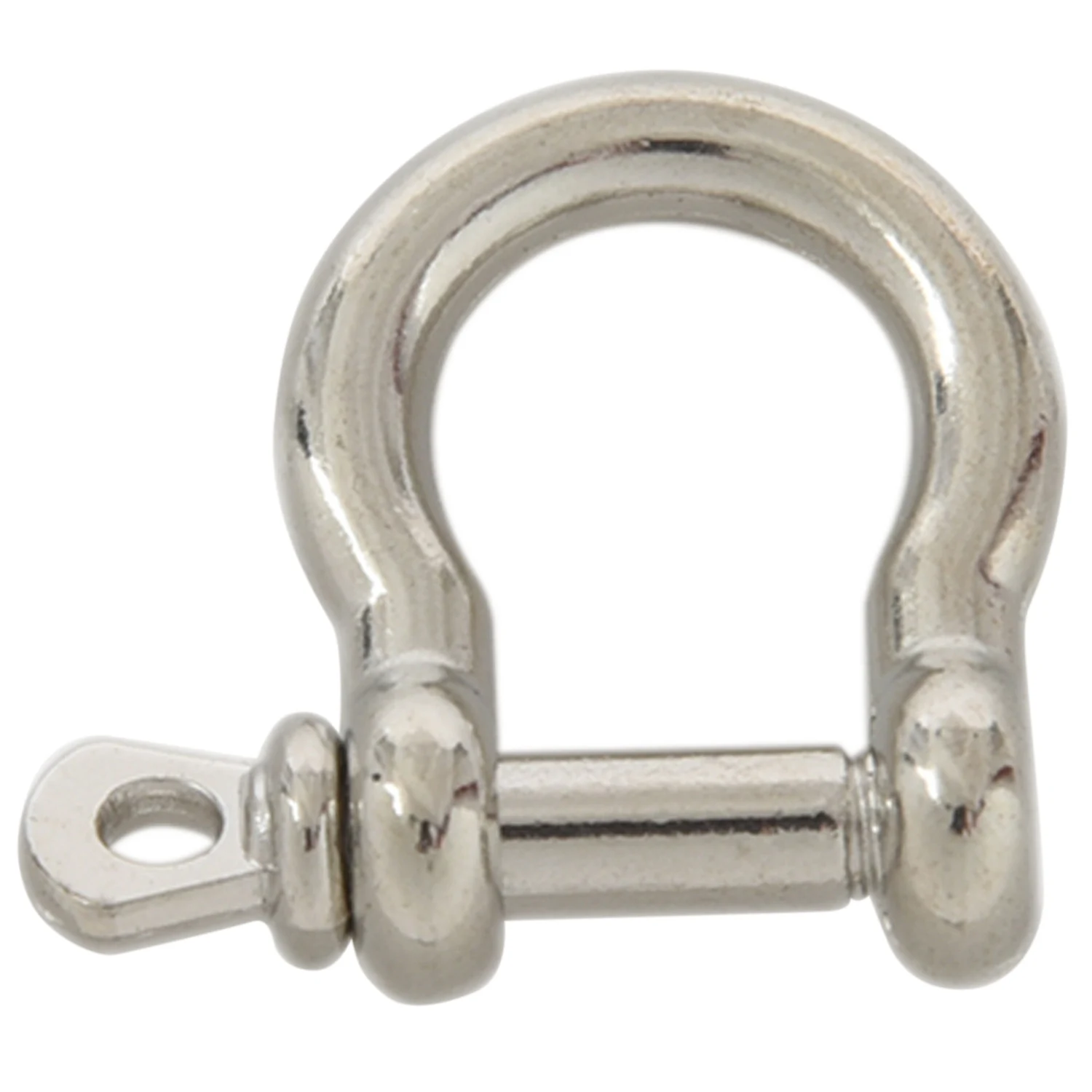 10 PCS O Shape Stainless Steel Anchor Shackle Outdoor Rope Paracord Bracelet Buckle