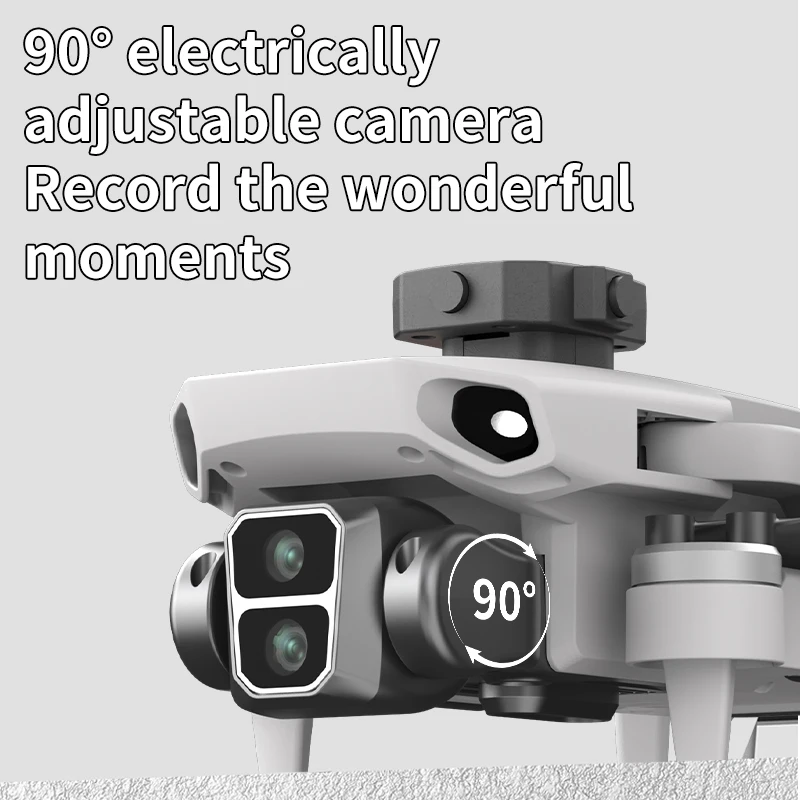 L106 Drone 8K HD Doppia Fotocamera 5G WIFI FPV Motore Brushless Evitamento Ostacoli Con Schermo di Controllo Remoto Dron a Quattro Assi Giocattoli Regali