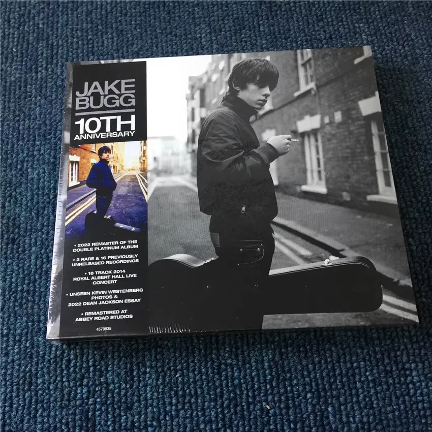 

Folk Jake Bugg Music CD Greatest Hits Album Lightning Bolt 3pcs Music Record Cosplay Walkman Car Soundtracks Box Party Music