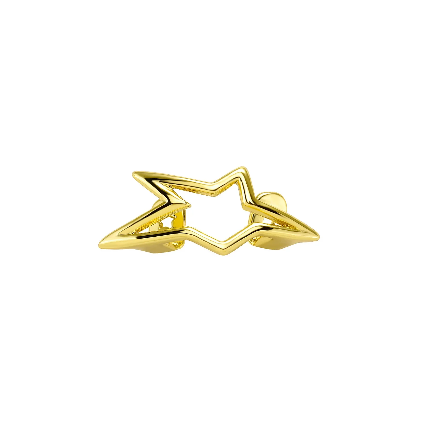 Y2K Cyber Punk Glossy Star Pentagram Tooth Caps