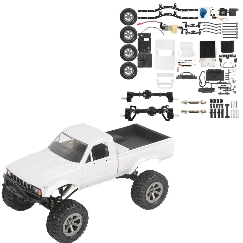 WPL C24-1 Upgrade C24-1MKS 1:16 RC Car 4WD Radio Control Off-Road Mini Car KIT Rock Crawler Electric Buggy Moving Machine