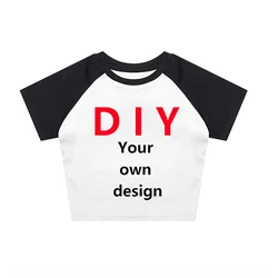 Nieuwe Uw Eigen Ontwerp Logo/Foto Wit Custom DIY Футболка Vrouwen унисекс Aangepaste Mode Zomer Tee Vrouw short 25 Kleuren