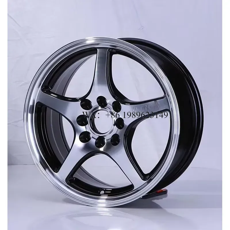 Wmwmnu for Sport GTI 13 14 15 Inch Aluminum Alloy Wheel Rims 4 5 8 10 Lugs Holes