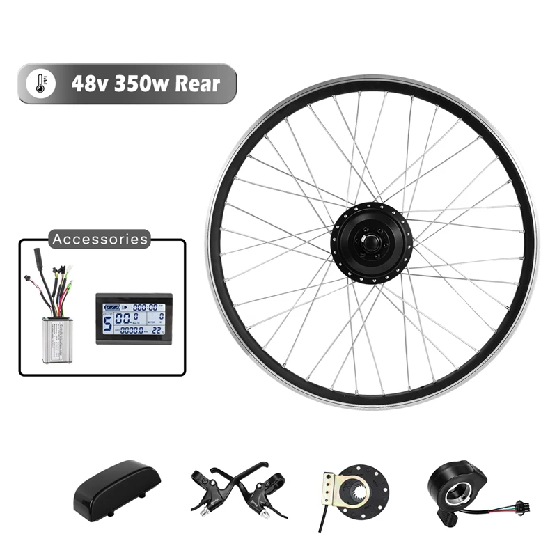 電動バイク変換キット 48V 1000W リアホイールモーター