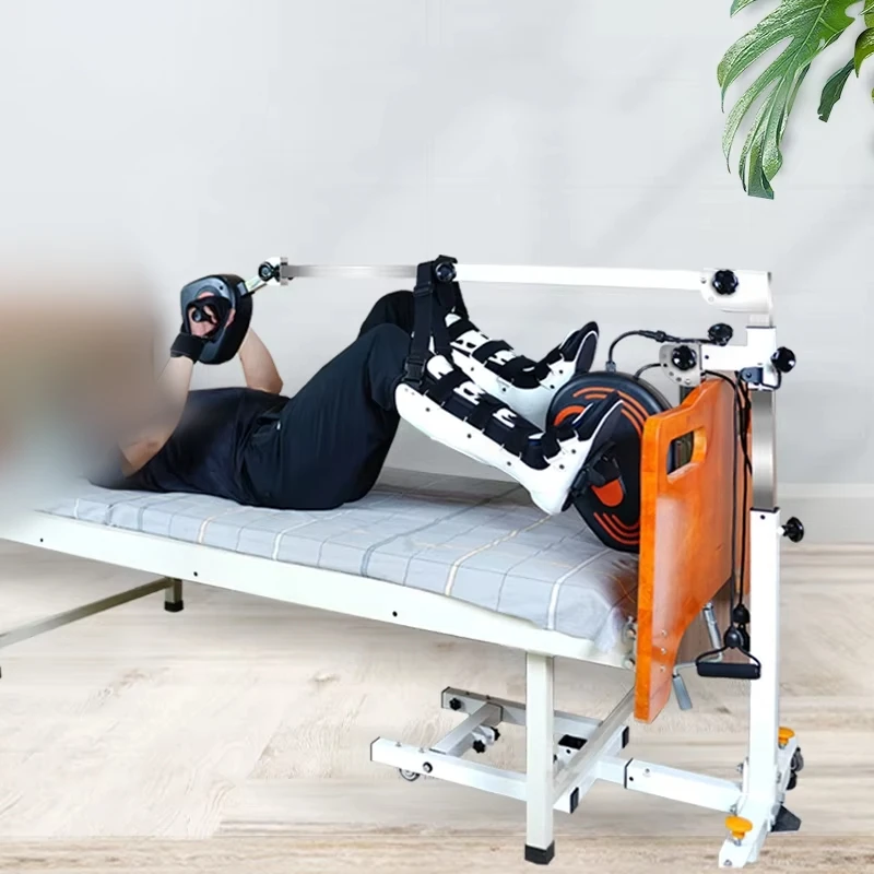 Electric Home Use Rehabilitation Therapy Machine Upper & Lower Limbs Pedal Exerciser for Elderly Hemiplegic Stroke Patients